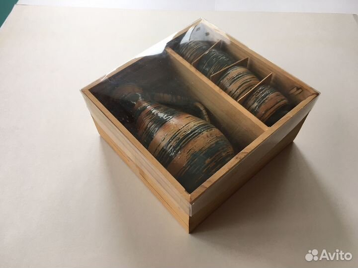 Набор для саке (кувшин и стаканчики керамика)