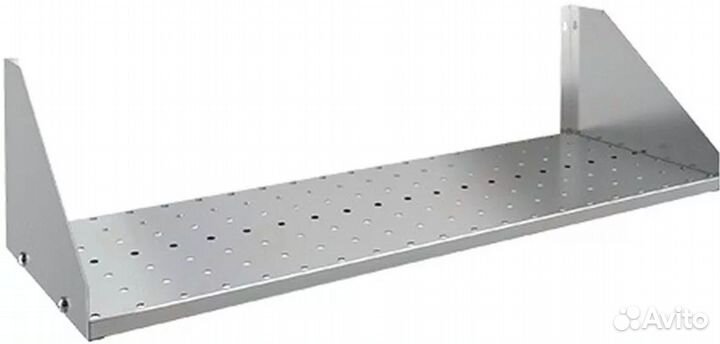 Полка настенная нержавеющая