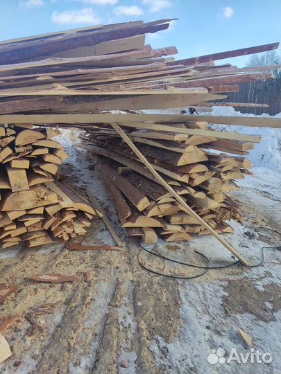 Пиломатериал горбыль