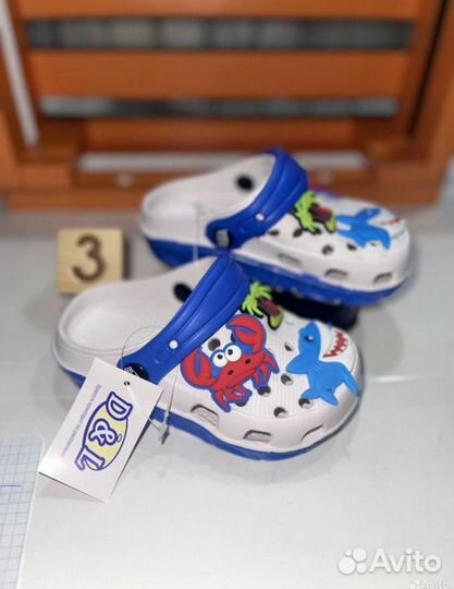 Кроксы детские