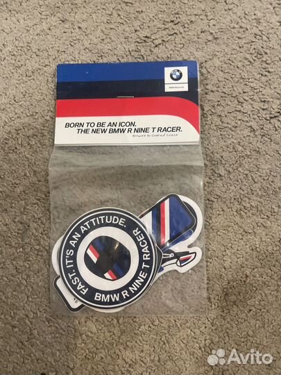 Наклейки BMW motorrad motorsport оригинал новые