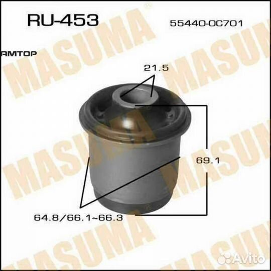 Masuma RU-453 Сайлентблок Masuma RU-453