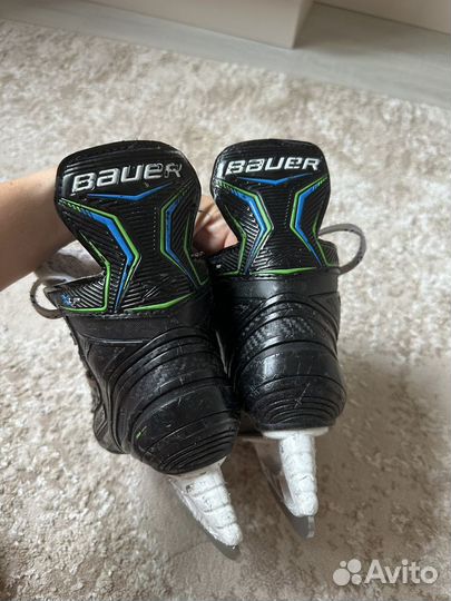 Хоккейные коньки детские bauer