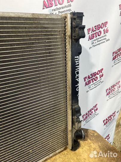 Радиатор двс Mitsubishi Lancer 10