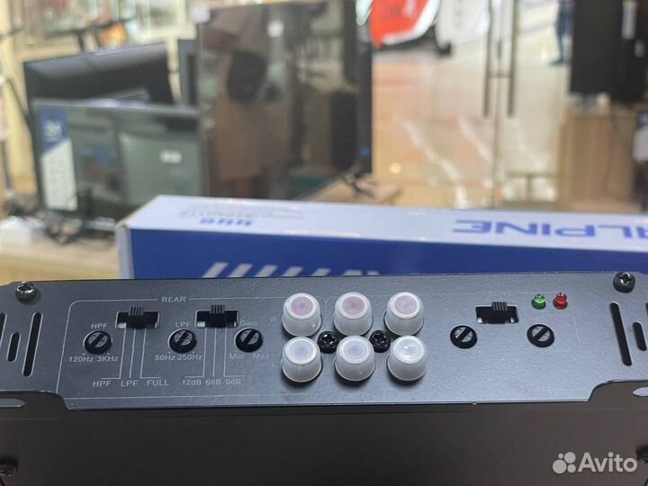 Усилитель звука 4 канала 1800watts Alpine (новый)