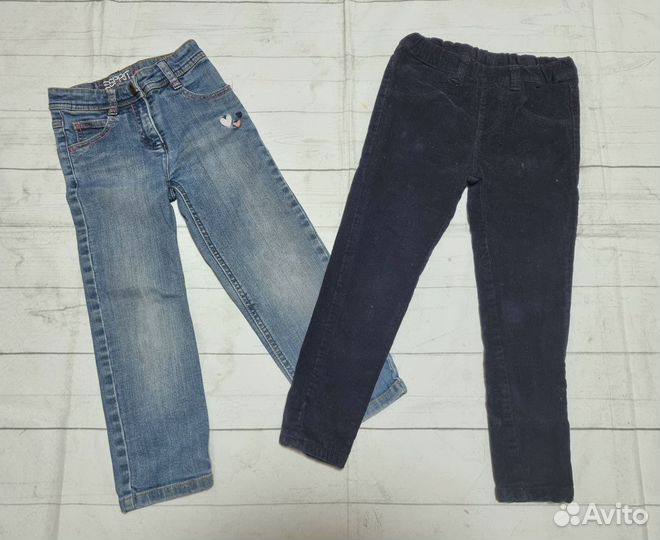 Одежда для девочки пакетом 110 Gap Esprit H&M