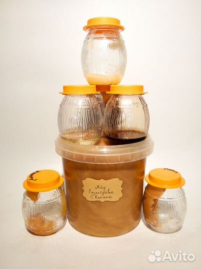 Цветочный мед Алтай натуральный разнотравье