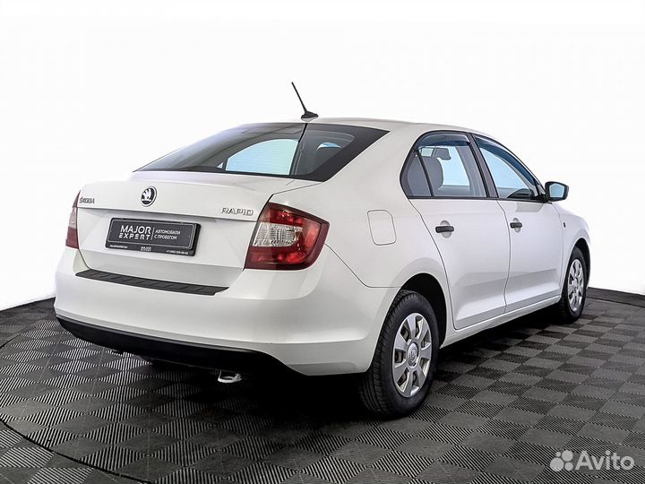 Skoda Rapid 1.6 МТ, 2017, 185 752 км