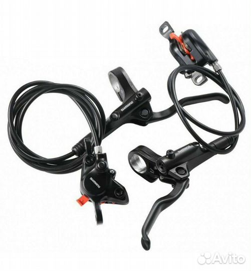 Гидравлические тормоза shimano BL-MT200 комплект