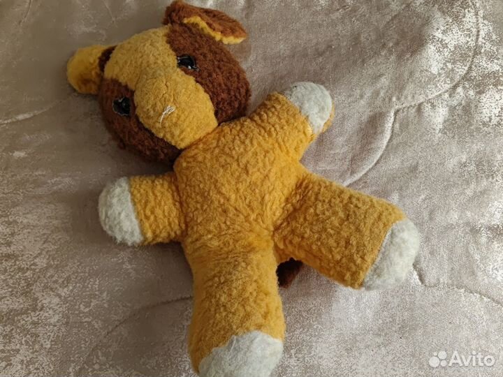 Мягкая игрушка щенок СССР винтаж