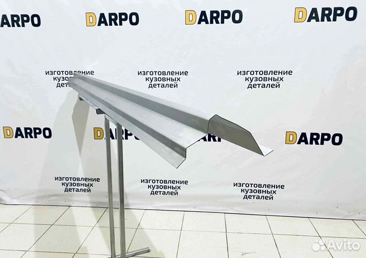 Пороги для Chevrolet Niva 1998-2020 (21236)