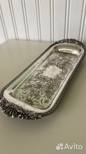 Антикварный поднос. Старый Шеффилд