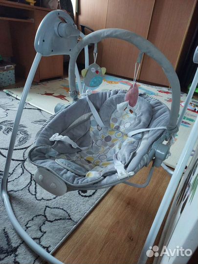 Электронные качели для новорожденных