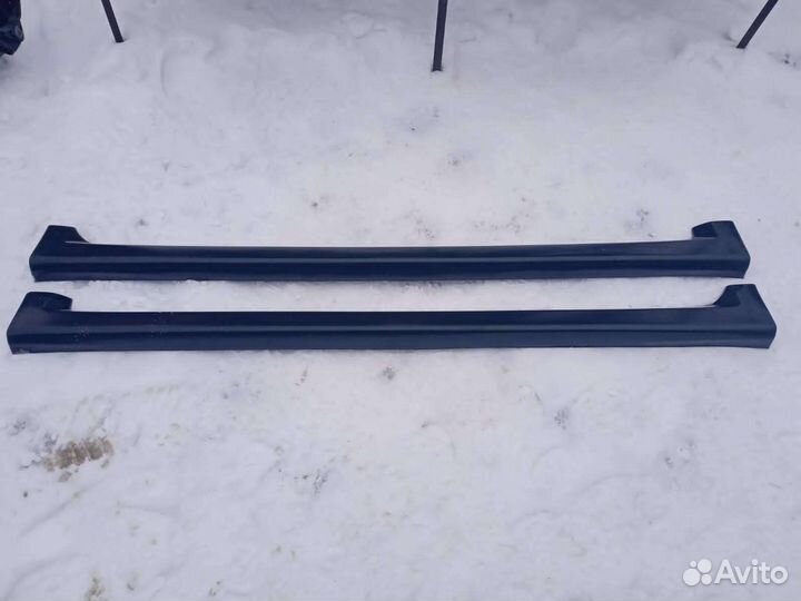 Накладки наПороги chevrolet aveo