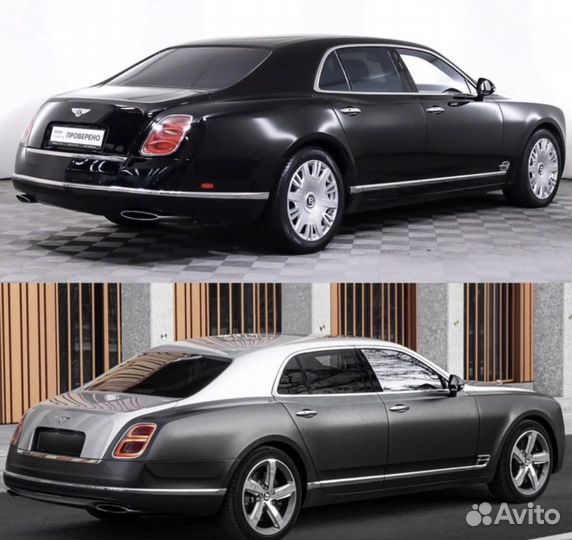 Тюнинг рестайлинг для Bentley Mulsanne