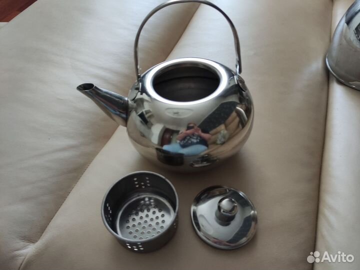 Чайник заварочный металлический