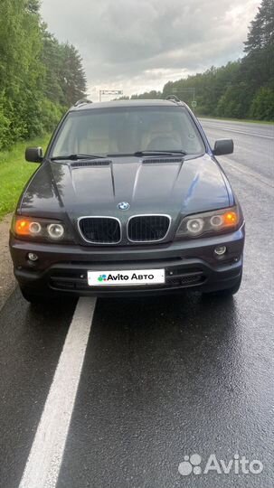 BMW X5 4.4 AT, 2002, 400 000 км