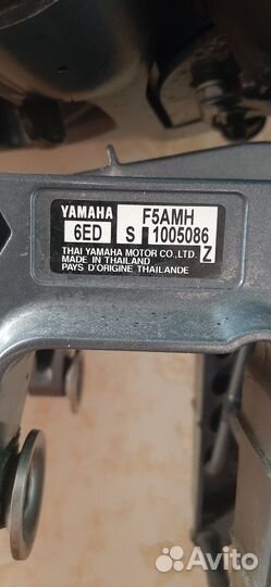 Лодочный мотор Yamaha F5AMH,4 тактный