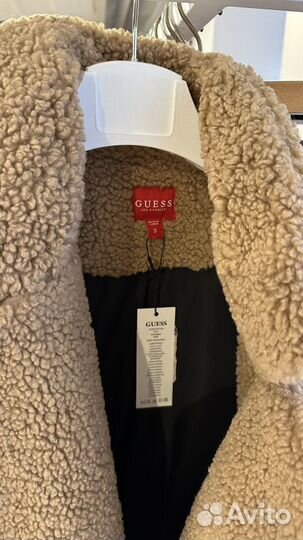 Пальто тедди Guess новое S