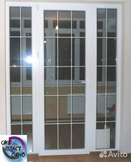 Французские окна пвх под ключ