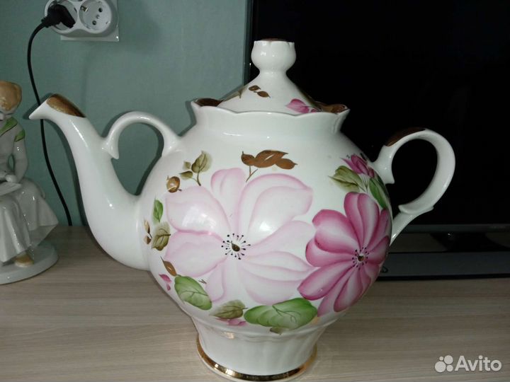 Заварочный (доливной) чайник большой