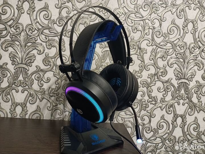 Гарнитура игровая SunWind SW-HS720G