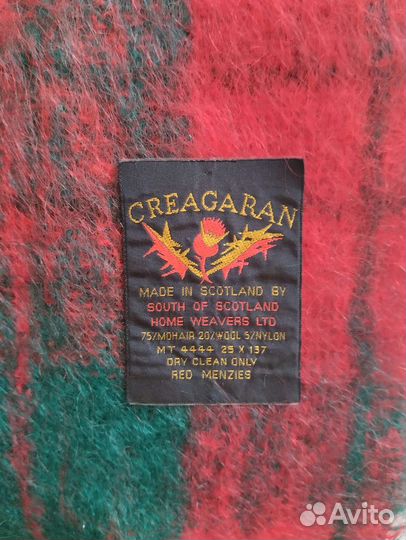 Мужской шарф махеровый