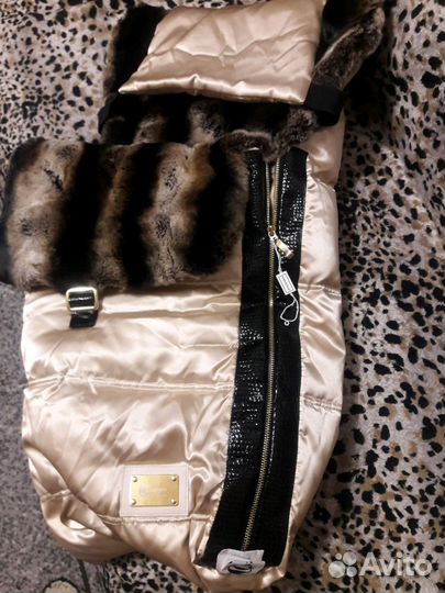 Конверт из меха шиншиллы