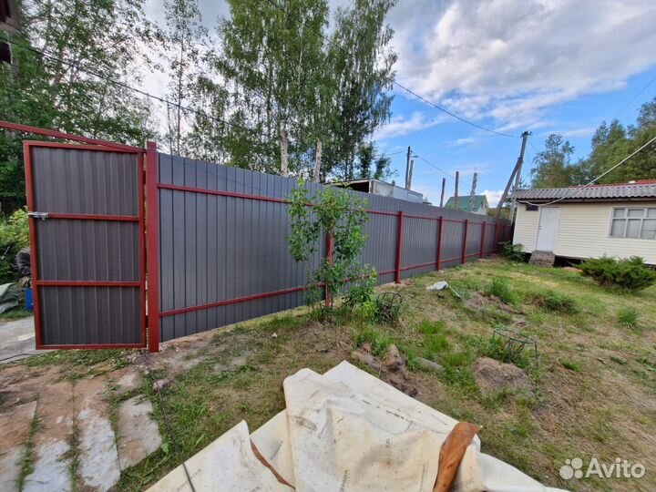 Ворота и заборы под ключ