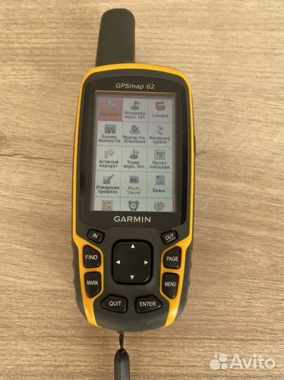 Навигатор garmin GPS MAP 62