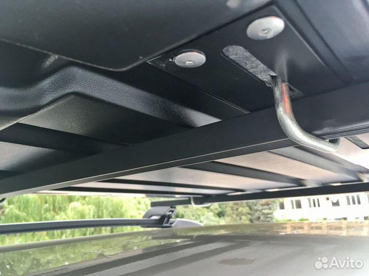 Автобокс на крышу Yuago Optima 145х85х45 - 390 л