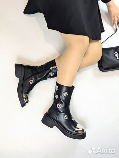 Ботинки демисезонные женские натуральная кожа