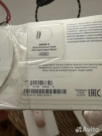 Часы apple watch 5 40 mm