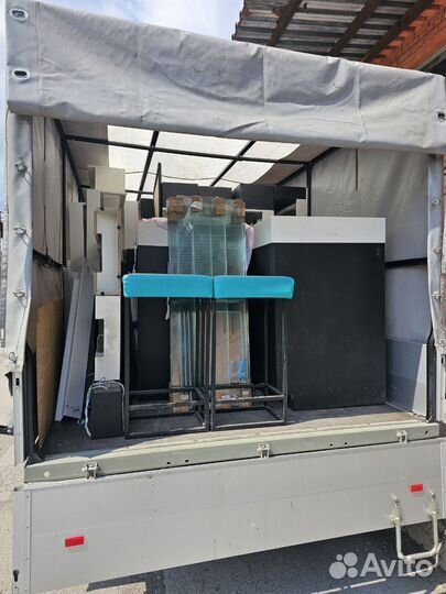 Грузоперевозки газель и грузчики и вывоз мусора