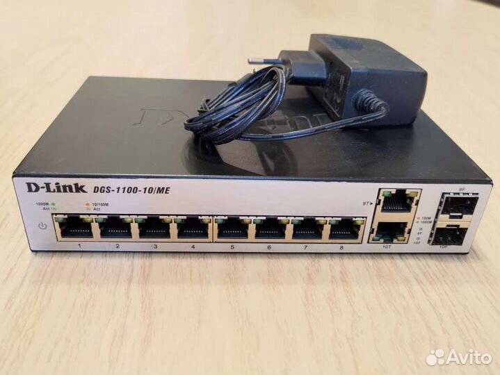 Switch DGS 1100-10me. D link dgs 1016d