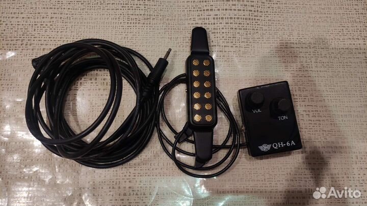 Звукосниматель для акустической гитары QH-6A