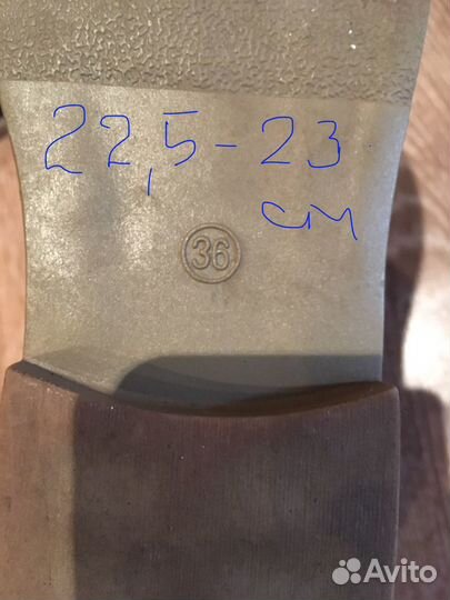 Сапоги новые