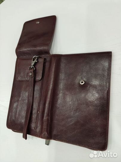 Кожаный клач мужской