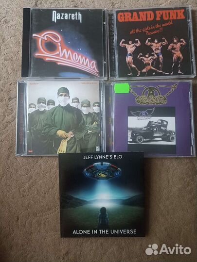 Nazareth,Rainbow,Aerosmith,Grand Funk,ELO
