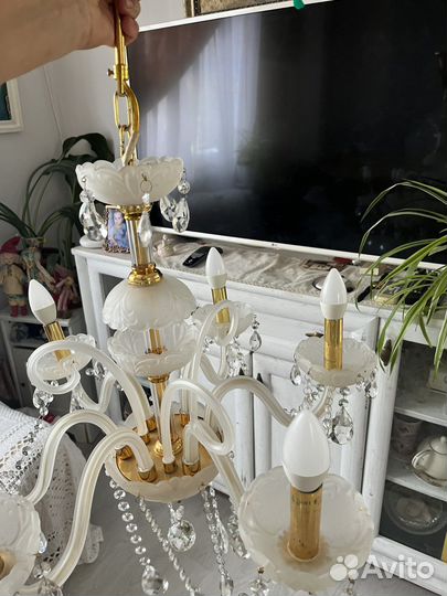 Люстра хрустальная