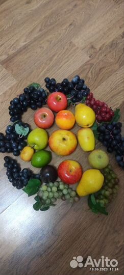 Муляжи фруктов