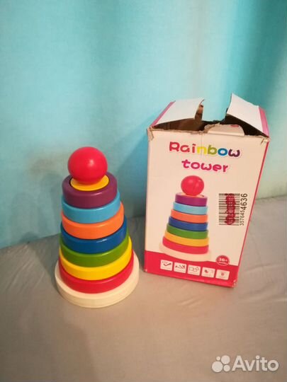 Деревянная пирамидка