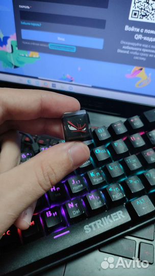 Кастомные кейкапы с вашим логотипом