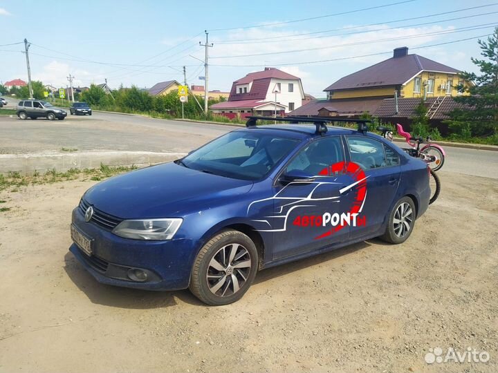 Багажник на крышу Фольксваген Джетта модельный