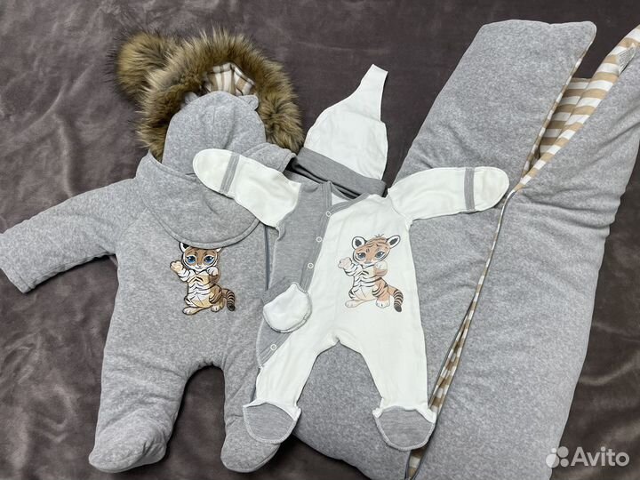 Комплект на выписку зима