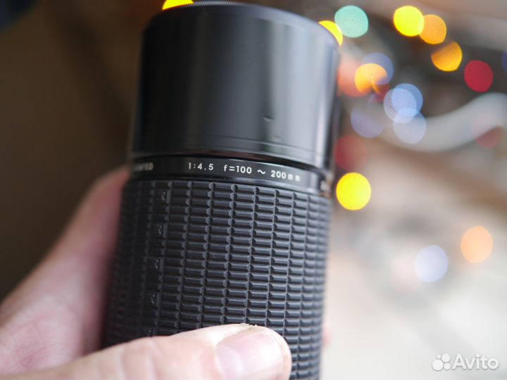 Pentax 100-200 f4,5 sigma в чехле