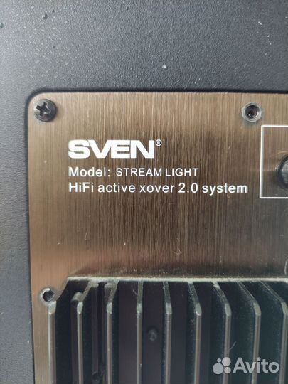 Активные колонки 2.0 Sven Stream light