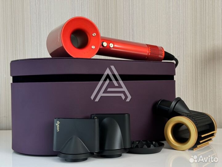 Фен Dyson supersonic hd15 (topaz orange)