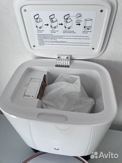 Робот пылесос xiaomi Viomi S9 с базой самоочистки