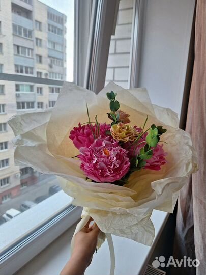 Букет из фоамирана